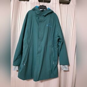 Sleek Teal Ski Jacket for Women